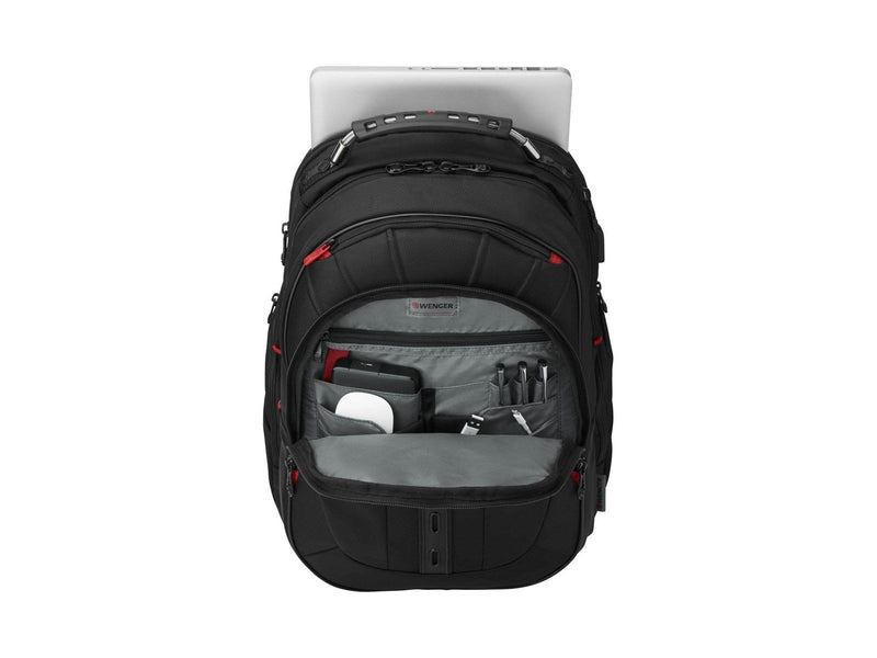 Wenger Pegasus Deluxe Rucksack für Laptop 16" | Schwarz
