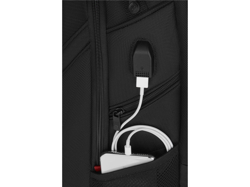Wenger Ibex Ballistic Deluxe Rucksack für Laptop 16" | Schwarz