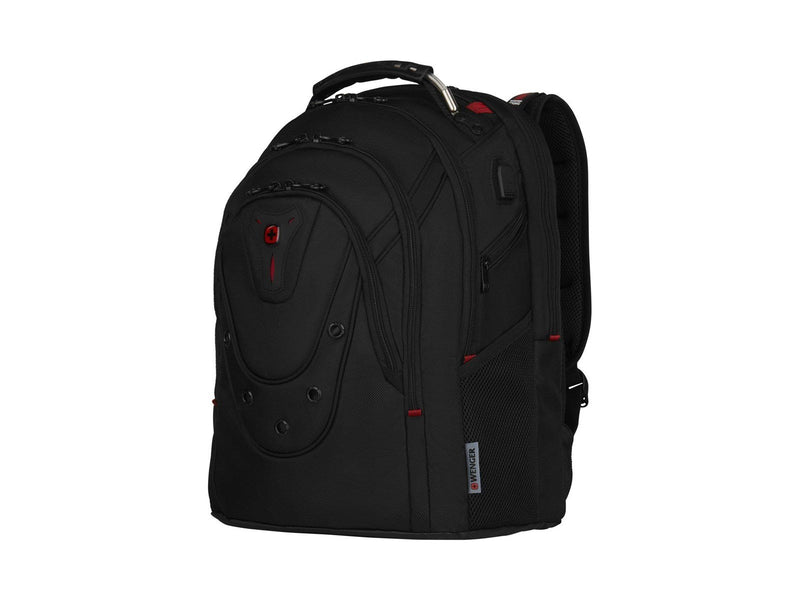Wenger Ibex Ballistic Deluxe Rucksack für Laptop 16" | Schwarz