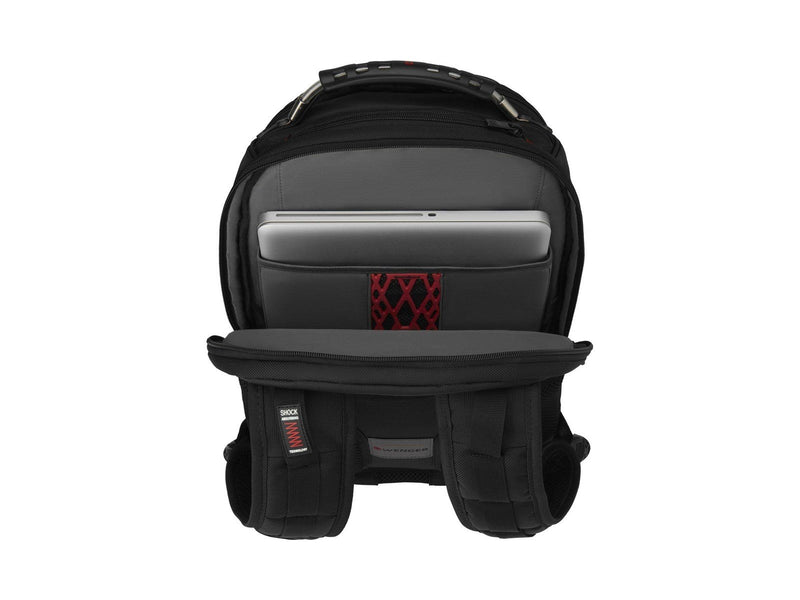 Wenger Ibex Ballistic Deluxe Rucksack für Laptop 16" | Schwarz