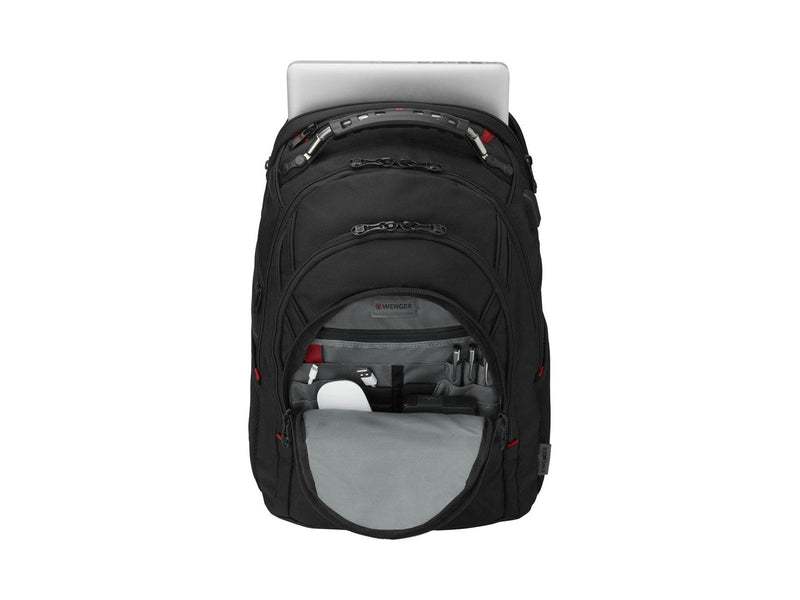 Wenger Ibex Ballistic Deluxe Rucksack für Laptop 16" | Schwarz