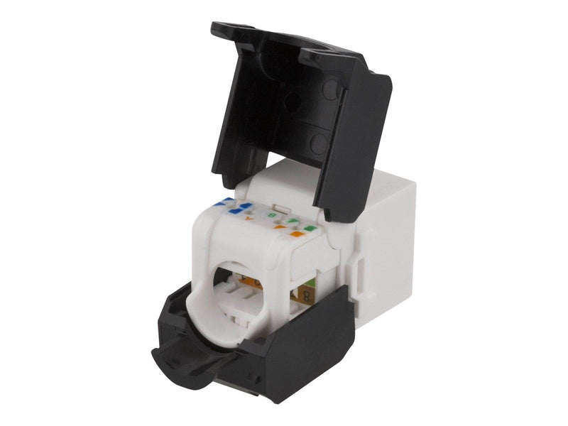Deltaco Cat6A Keystone Jack Toolless Clamp Termin