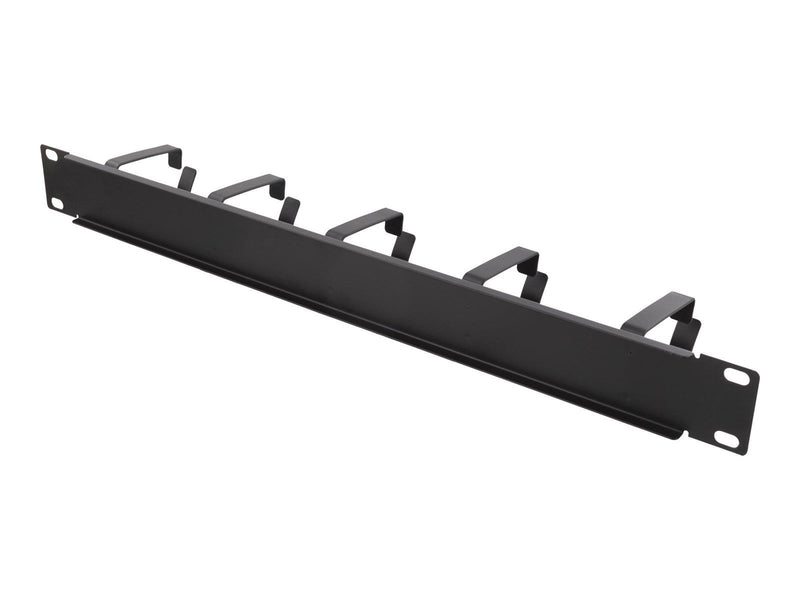 Deltaco 19" 1U Metal Cable Management With Brush