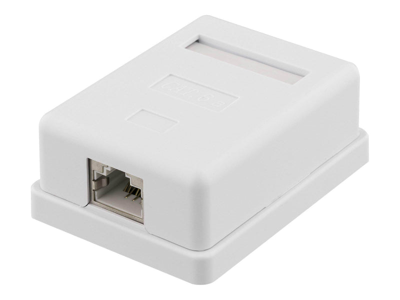 Deltaco CAT6A Shielding Wall Socket