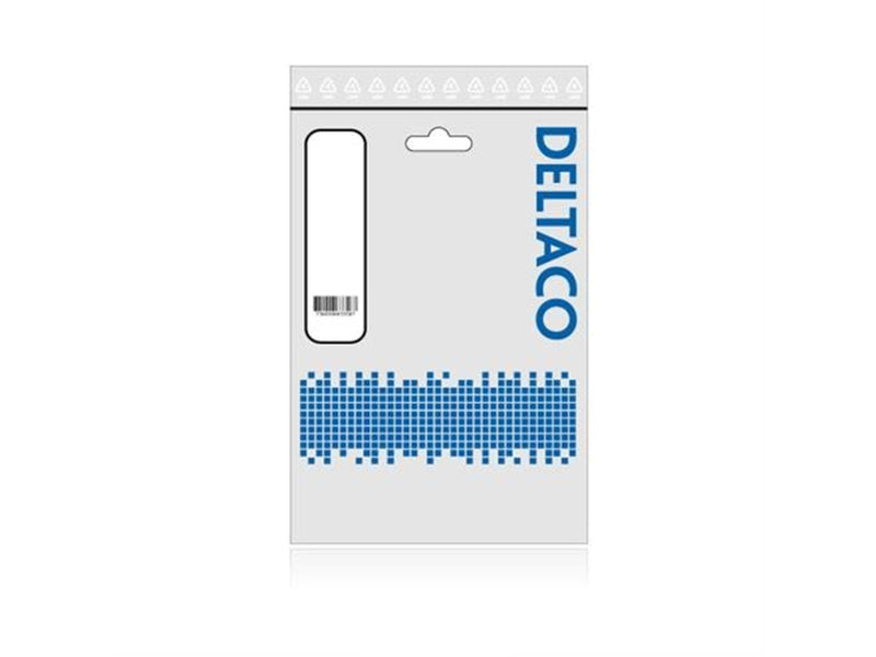 Deltaco MD-112 FTP Cat6a keystone connector shielded 22-26AWG "Tool-free"