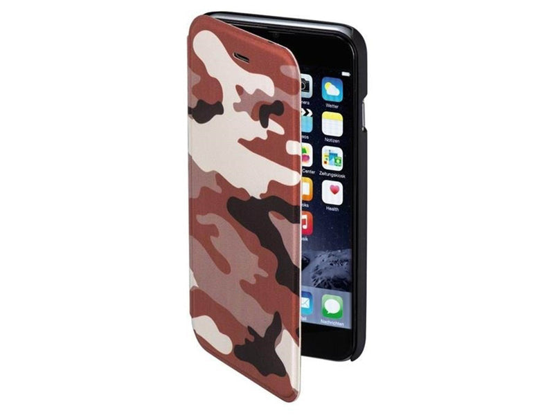 Hama "Camouflage" Booklet Case for Apple iPhone 6/6s brown