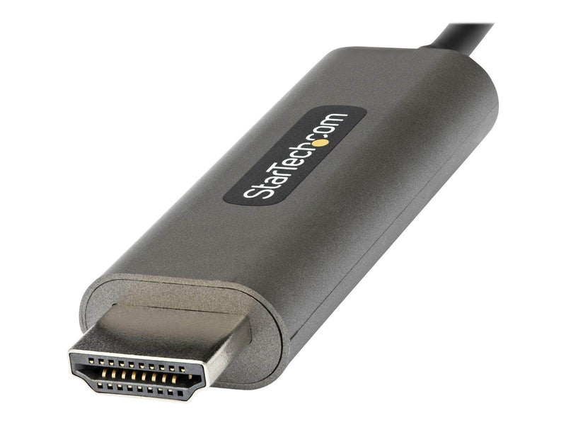 StarTech.com USB C to HDMI Cable 4K 60Hz with HDR10 Ultra HD USB Type-C to 4K HDMI 2.0b Video Adapter Cable 3m