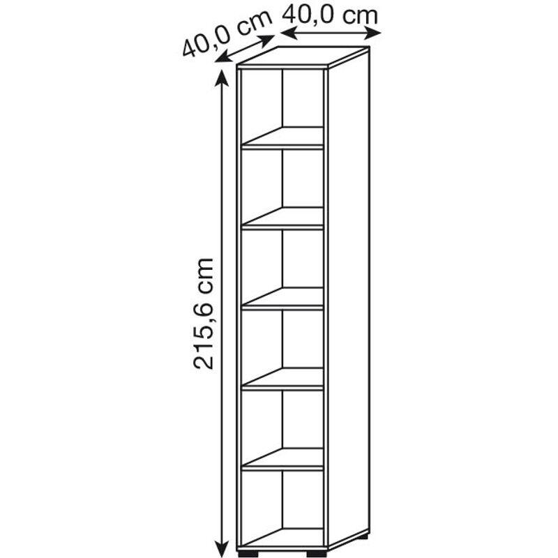 HAMMERBACHER Regal 964RE weiß