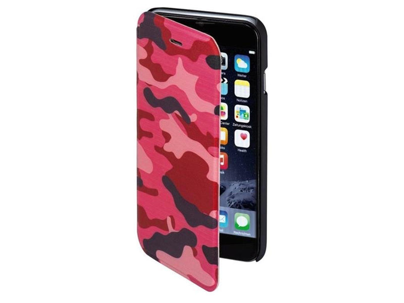 Hama "Camouflage" Booklet Case for Apple iPhone 6/6s pink