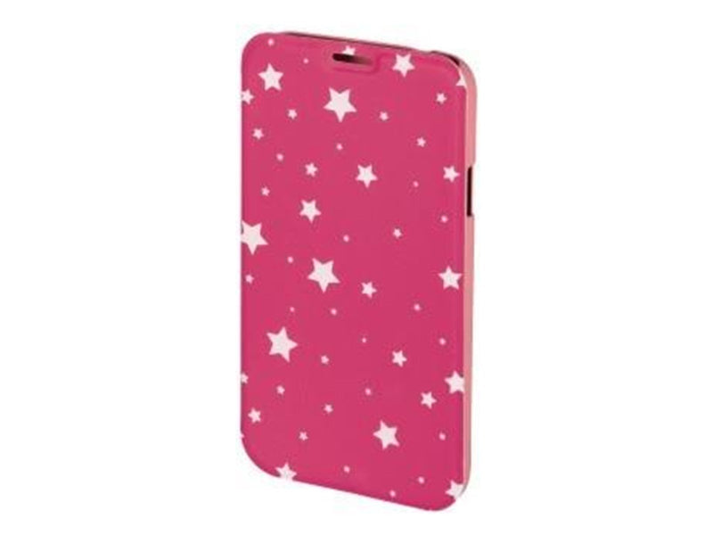 Hama "Luminous Stars" Booklet Case for Apple iPhone 6/6s pink/white