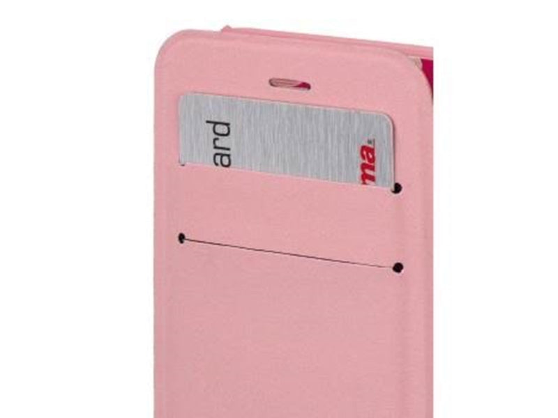 Hama "Luminous Stars" Booklet Case for Apple iPhone 6/6s pink/white
