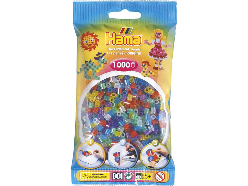 Hama Ironing beads-Glittermix 1000 pcs