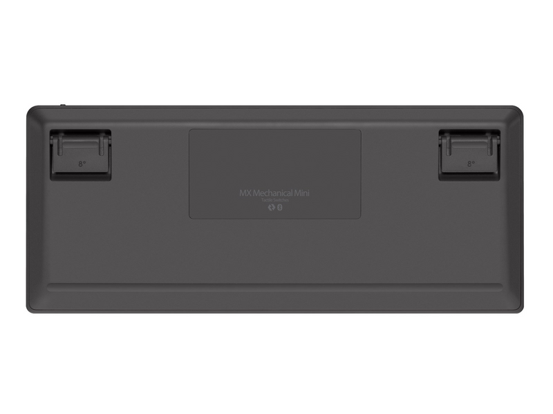 Logitech MX Mechanical Mini Minimalist Wireless Illuminated Performance Keyboard Graphite - Tactile - US International - Tastatu