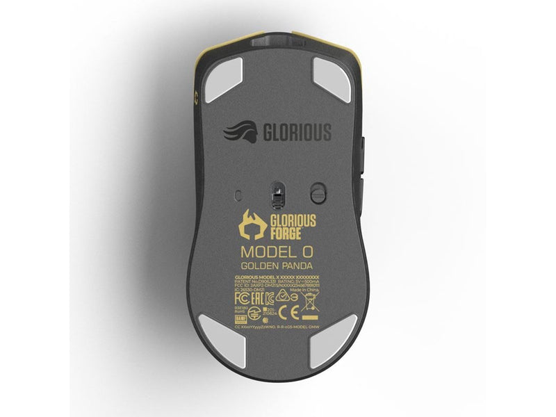 Glorious Model O PRO - Wireless - Golden Panda - Forge - Gaming Maus (Gold)