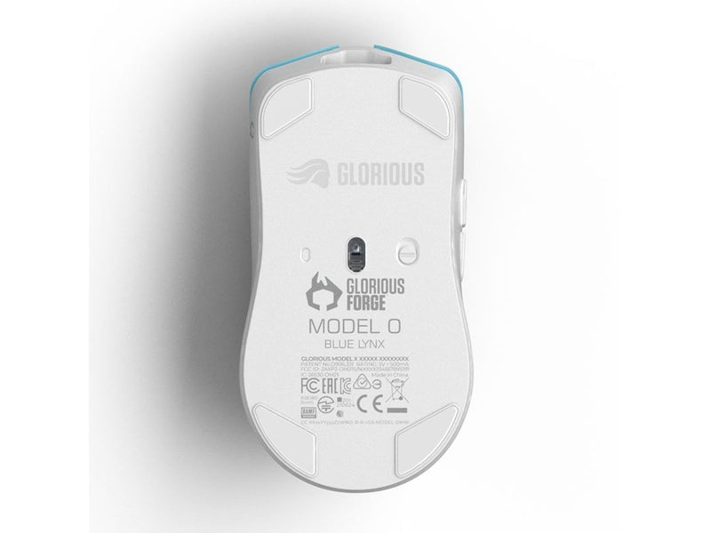 Glorious Model O PRO - Wireless - Blue Lynx - Forge - Gaming Maus (Blau)