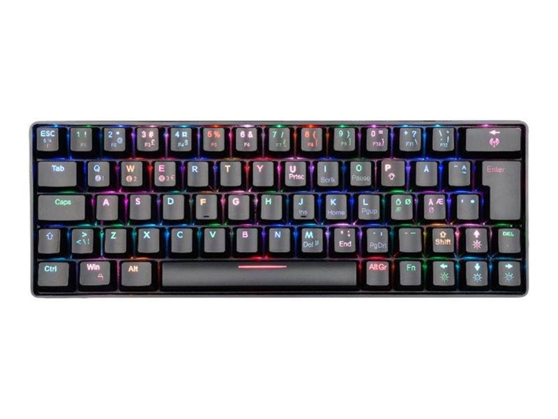 Fourze GK60 - Tastaturen - Englisch - US - Schwarz