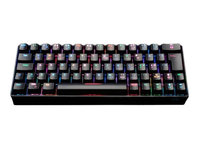 Fourze GK60 - Tastaturen - Englisch - US - Schwarz