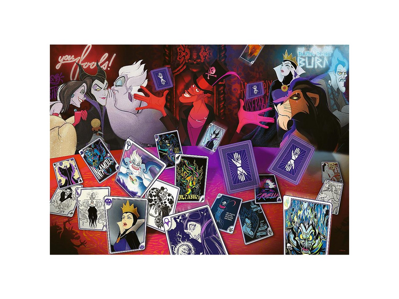 Trefl Puzzle - VILLAINS - Only Good Cards (1000 pieces) Boden