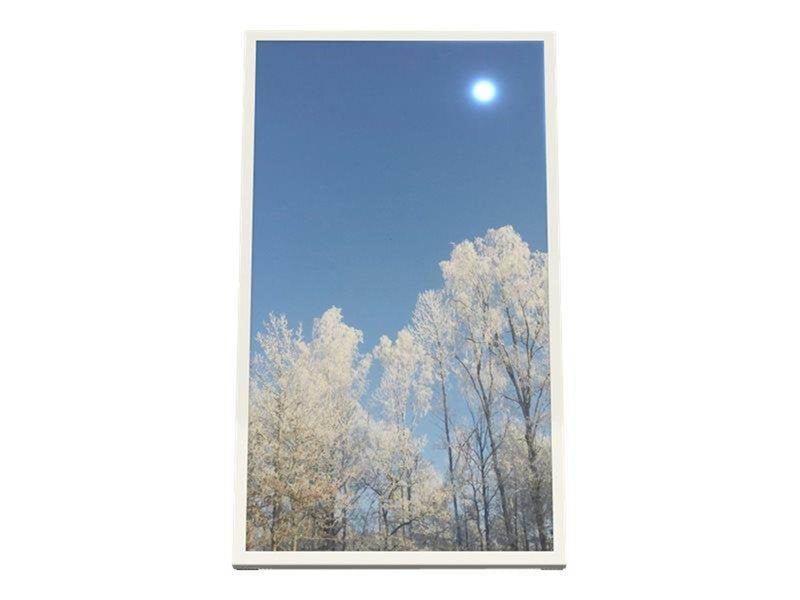 HI-ND Wall Casing EASY 32" Portrait - mounting kit - for LCD display - white RAL 9003
