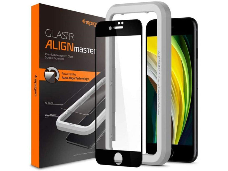 Spigen AlignMaster FC - black - iPhone SE (2022/2020)/8/7