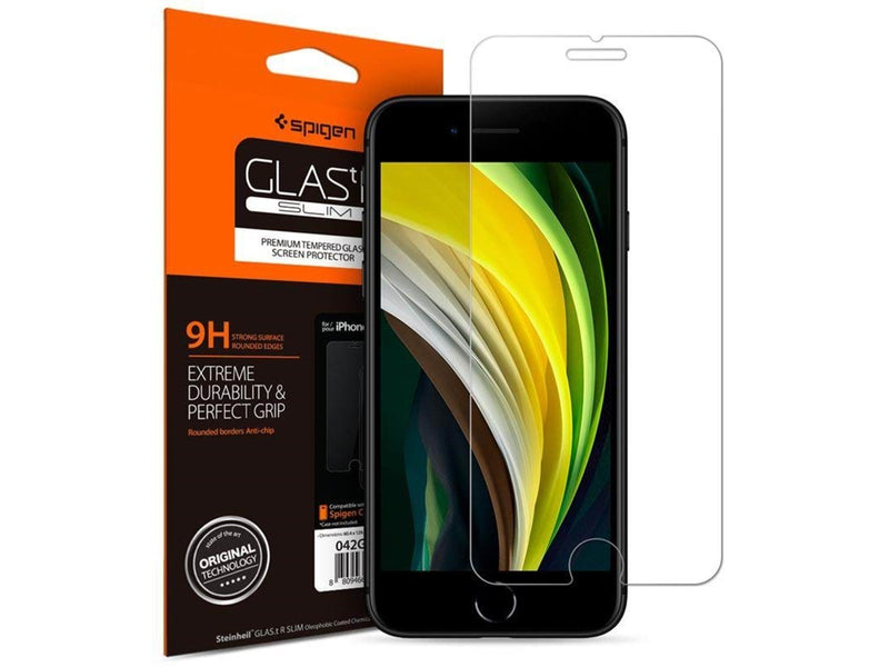 Spigen Glas.tR SLIM HD 1 Pack - iPhone SE (2022/2020)/8/7