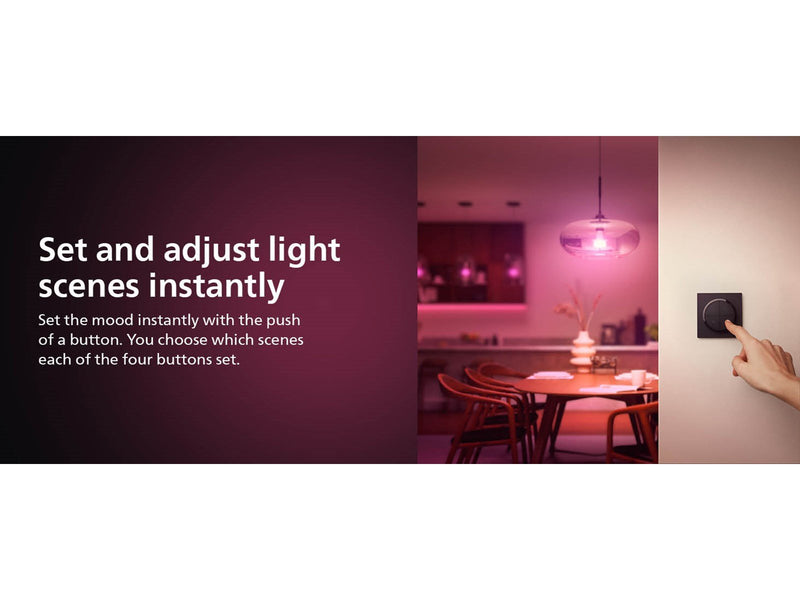 Philips Hue Tap Dial Schalter- Schwarz
