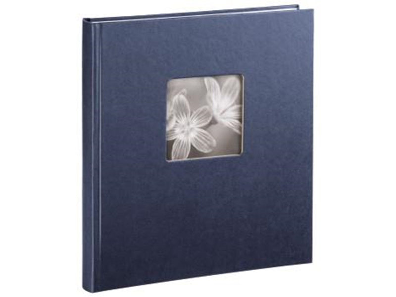 Hama "Fine Art" Bookbound Album 29 x 32 cm 50 White Pages blue