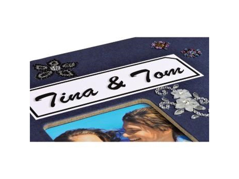 Hama "Fine Art" Bookbound Album 29 x 32 cm 50 White Pages blue