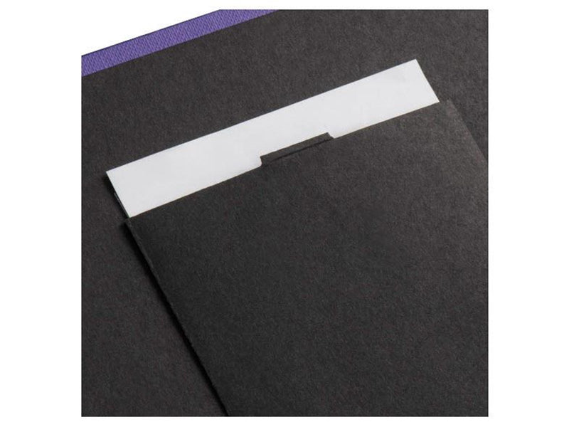 Hama "Fine Art" Spiral Album 28 x 24 cm 50 Black Pages grey