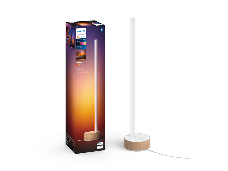 Philips Hue Gradient Signe Table - Oak