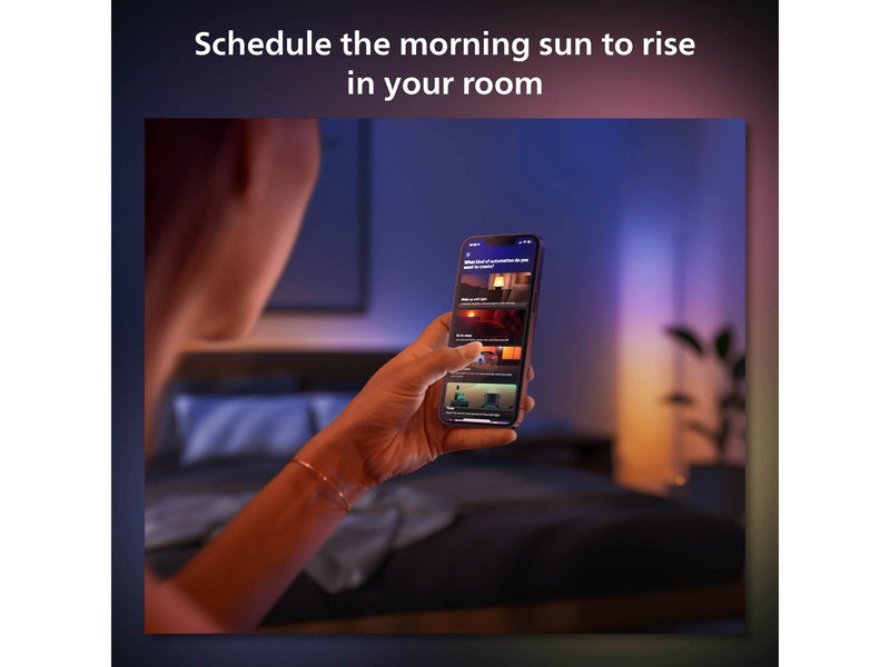 Philips Hue Gradient Signe Floor - Oak