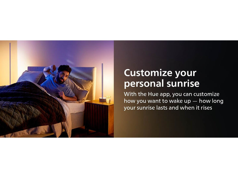 Philips Hue Gradient Signe Floor - Oak