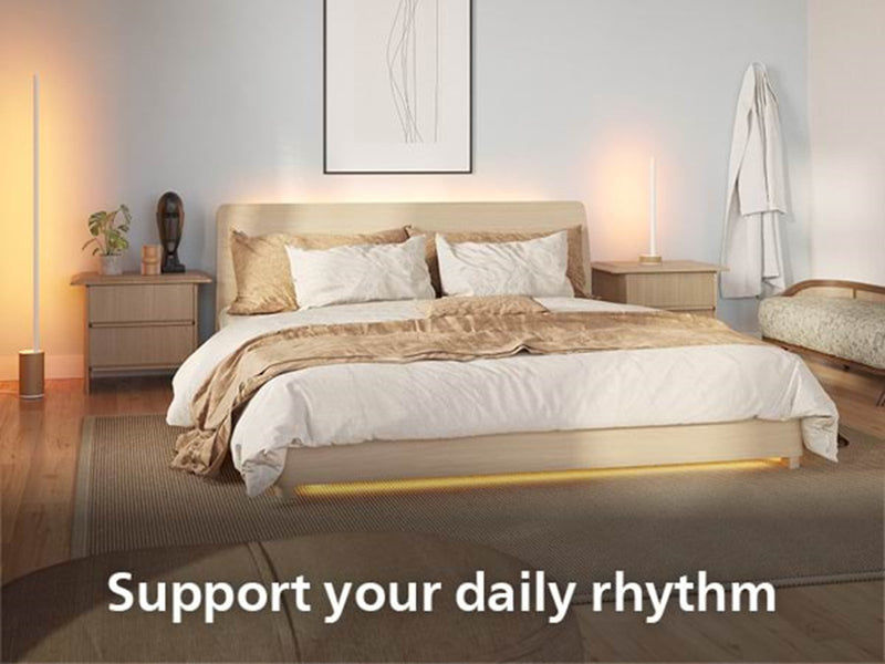 Philips Hue Gradient Signe Floor - Oak