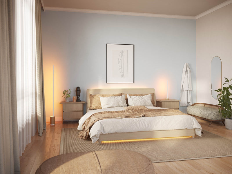 Philips Hue Gradient Signe Floor - Oak