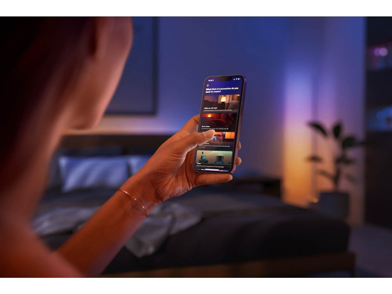 Philips Hue Gradient Signe Floor - Oak