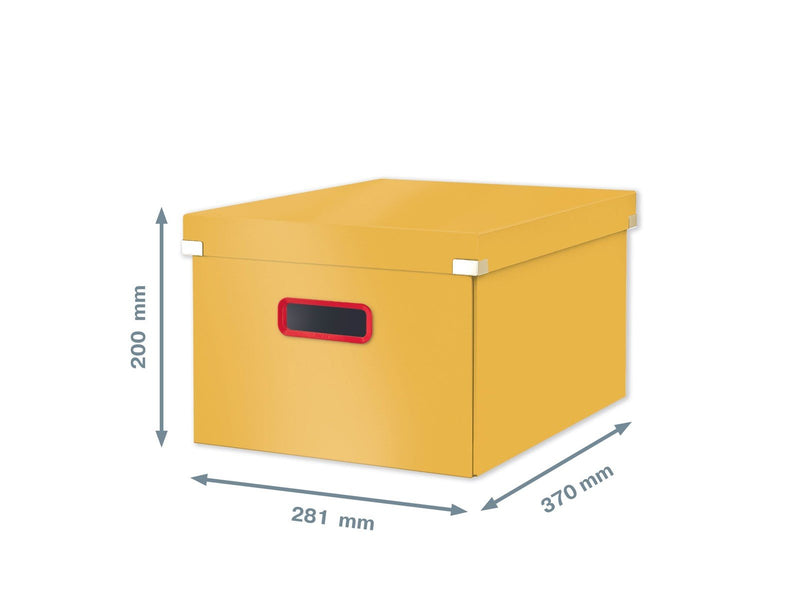 Leitz  Click & Store Cosy Aufbewahrungs- und Transportbox Mittel Warmes Gelb