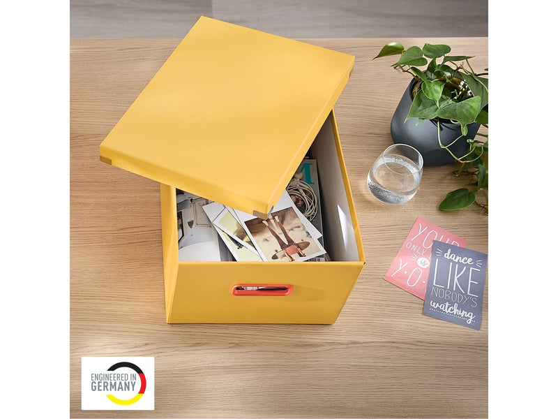 Leitz  Click & Store Cosy Aufbewahrungs- und Transportbox Mittel Warmes Gelb