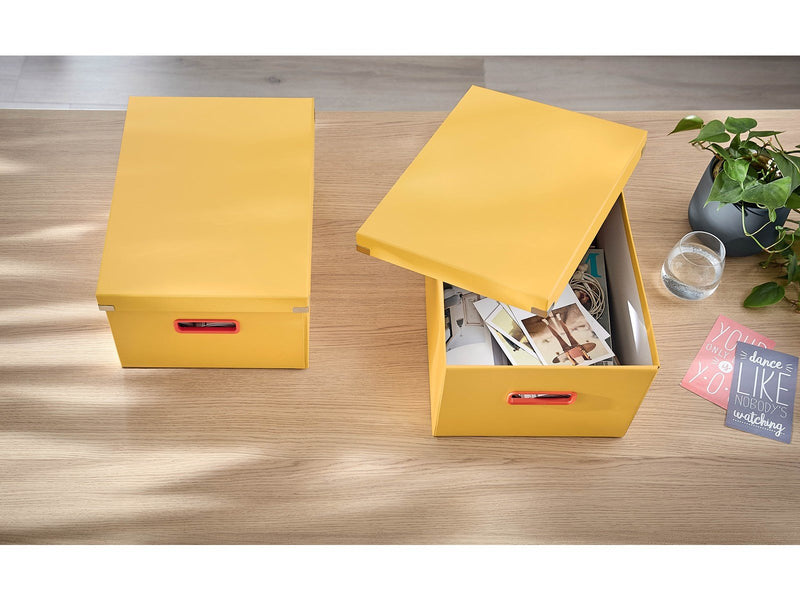 Leitz  Click & Store Cosy Aufbewahrungs- und Transportbox Mittel Warmes Gelb