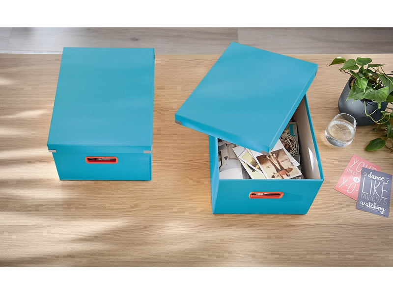 Leitz  Click & Store Cosy Aufbewahrungs- und Transportbox Mittel Sanftes Blau