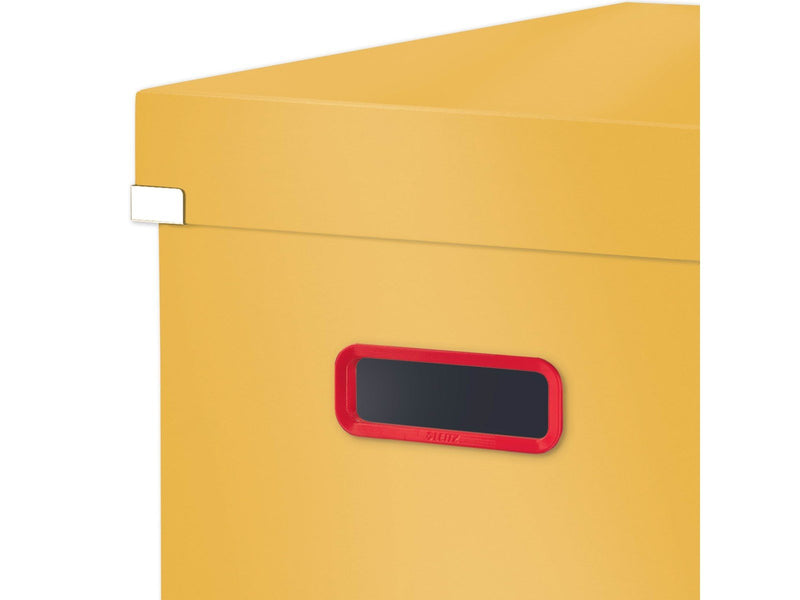 Leitz  Click & Store Cosy Aufbewahrungs- und Transportbox Cube Groß Warmes Gelb