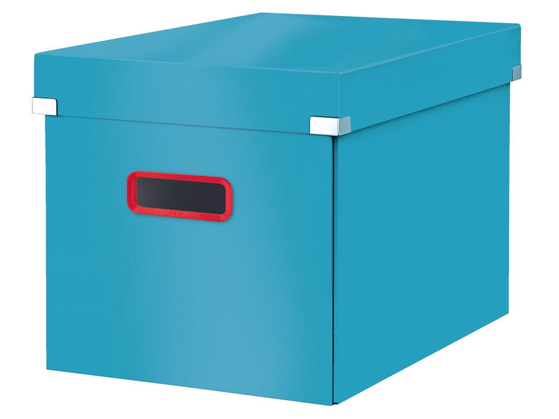 Leitz  Click & Store Cosy Aufbewahrungs- und Transportbox Cube Groß Sanftes Blau