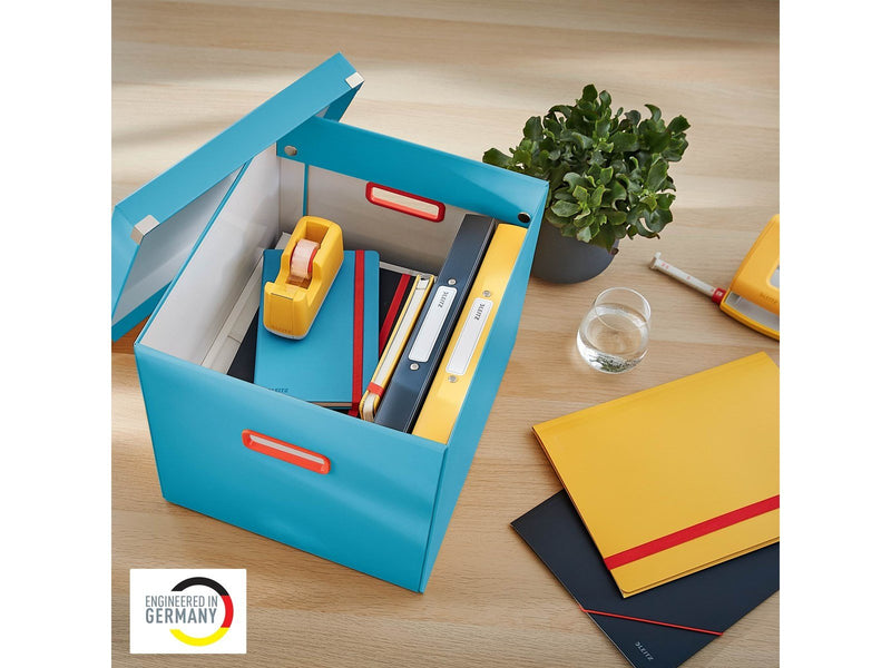 Leitz  Click & Store Cosy Aufbewahrungs- und Transportbox Cube Groß Sanftes Blau