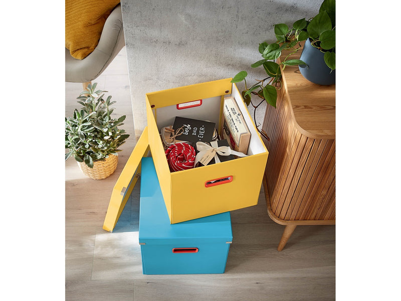 Leitz  Click & Store Cosy Aufbewahrungs- und Transportbox Cube Groß Sanftes Blau