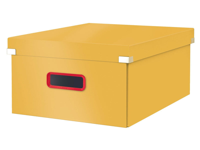 Leitz  Click & Store Cosy Aufbewahrungs- und Transportbox Groß Warmes Gelb