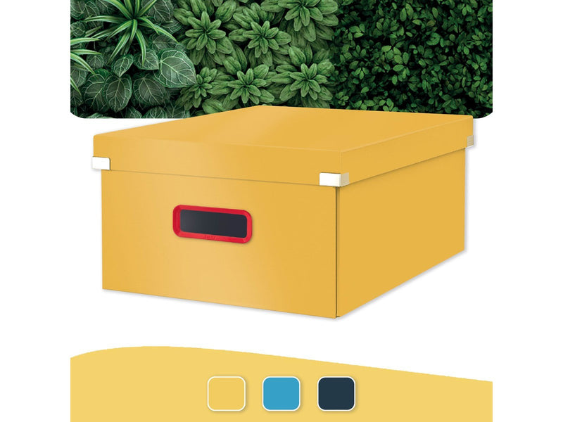 Leitz  Click & Store Cosy Aufbewahrungs- und Transportbox Groß Warmes Gelb