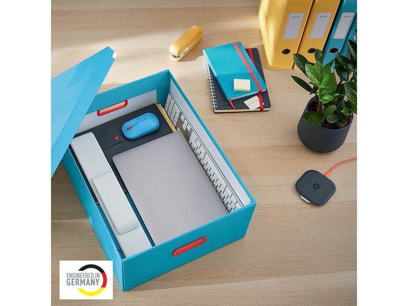 Leitz  Click & Store Cosy Aufbewahrungs- und Transportbox Groß Sanftes Blau