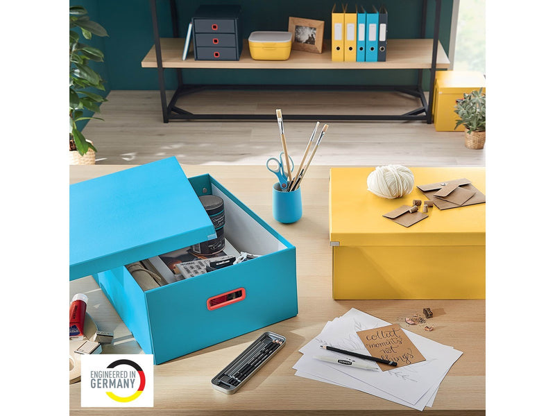 Leitz  Click & Store Cosy Aufbewahrungs- und Transportbox Groß Sanftes Blau