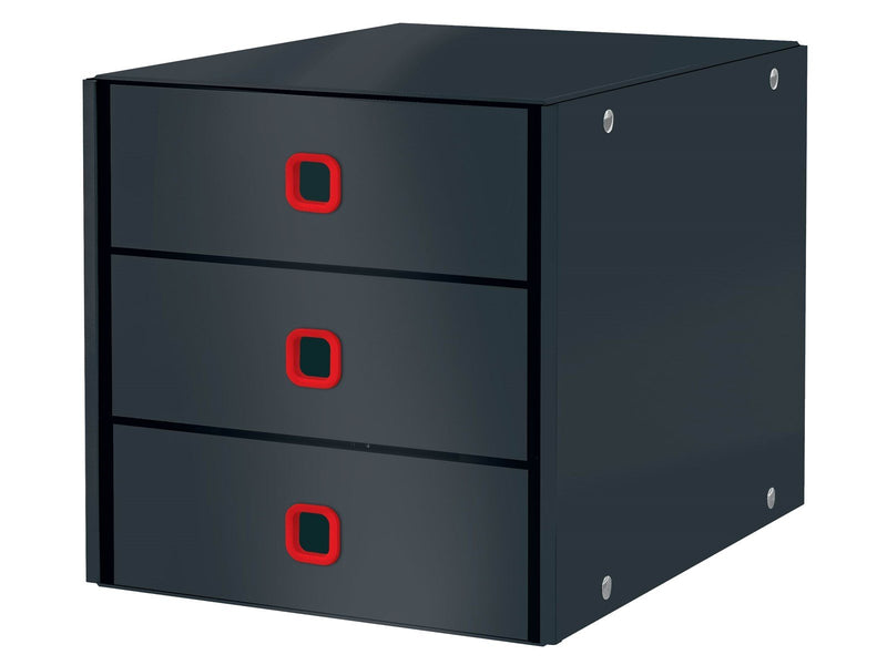 Leitz  Click & Store Cosy Schubladenset (3 Schubladen) Samtgrau