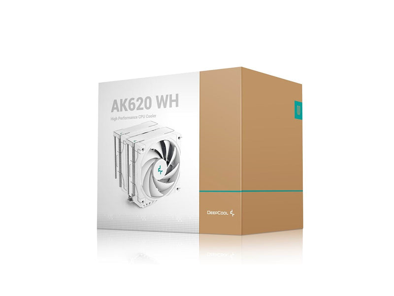 DeepCool AK620 WH - CPU-Luftkühler - Max 28 dBA