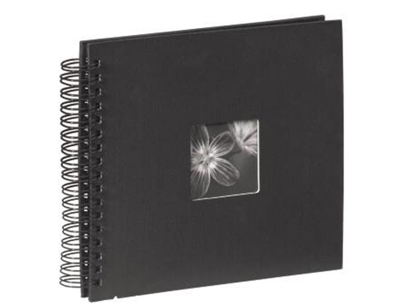 Hama “Fine Art" Spiral Album 28 x 24 cm 50 black pages black